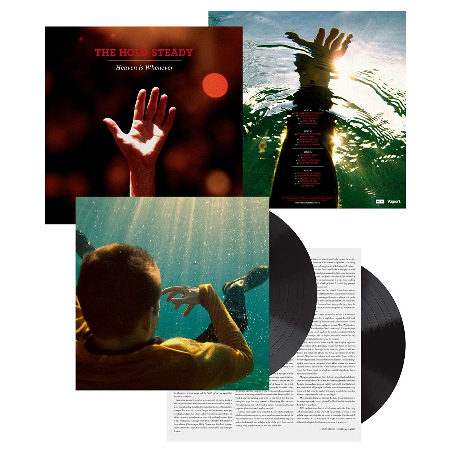 The Hold Steady - Heaven Is Whenever (Black) 2XLP