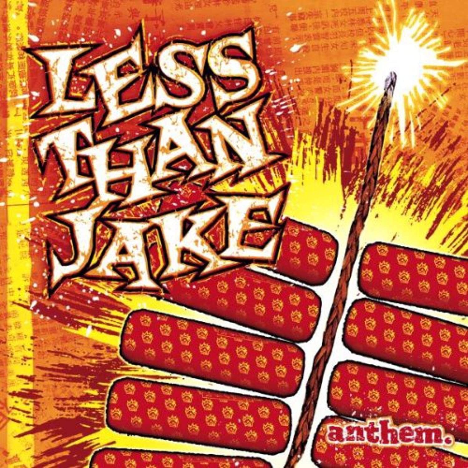 Less Than Jake - Anthem (Red/Yellow) LP