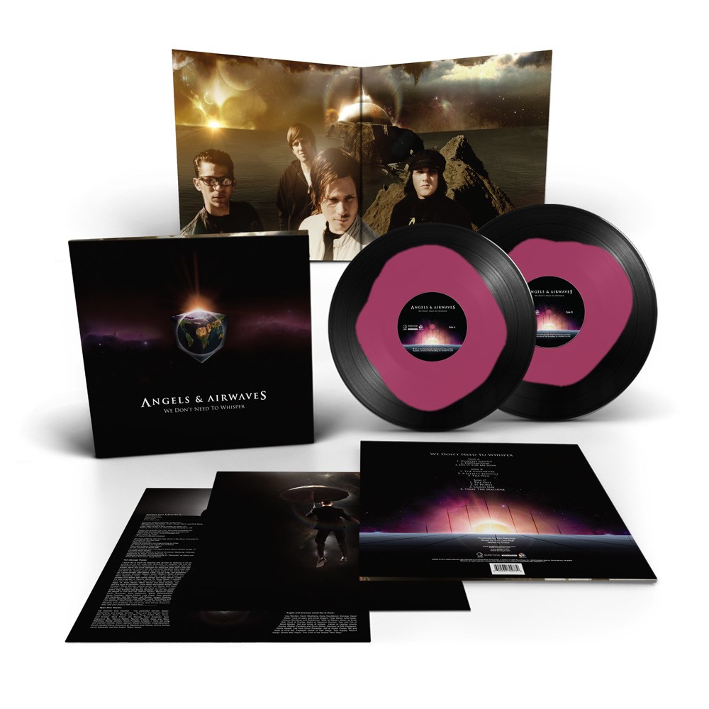 Angels and Airwaves - We Don't Need to Whisper (Pink / Black Haze) 2XLP Vinyl