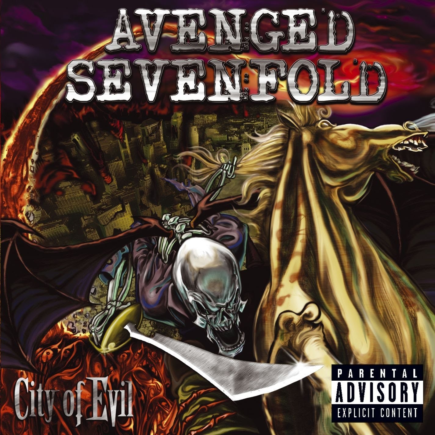Avenged Sevenfold - City Of Evil LP