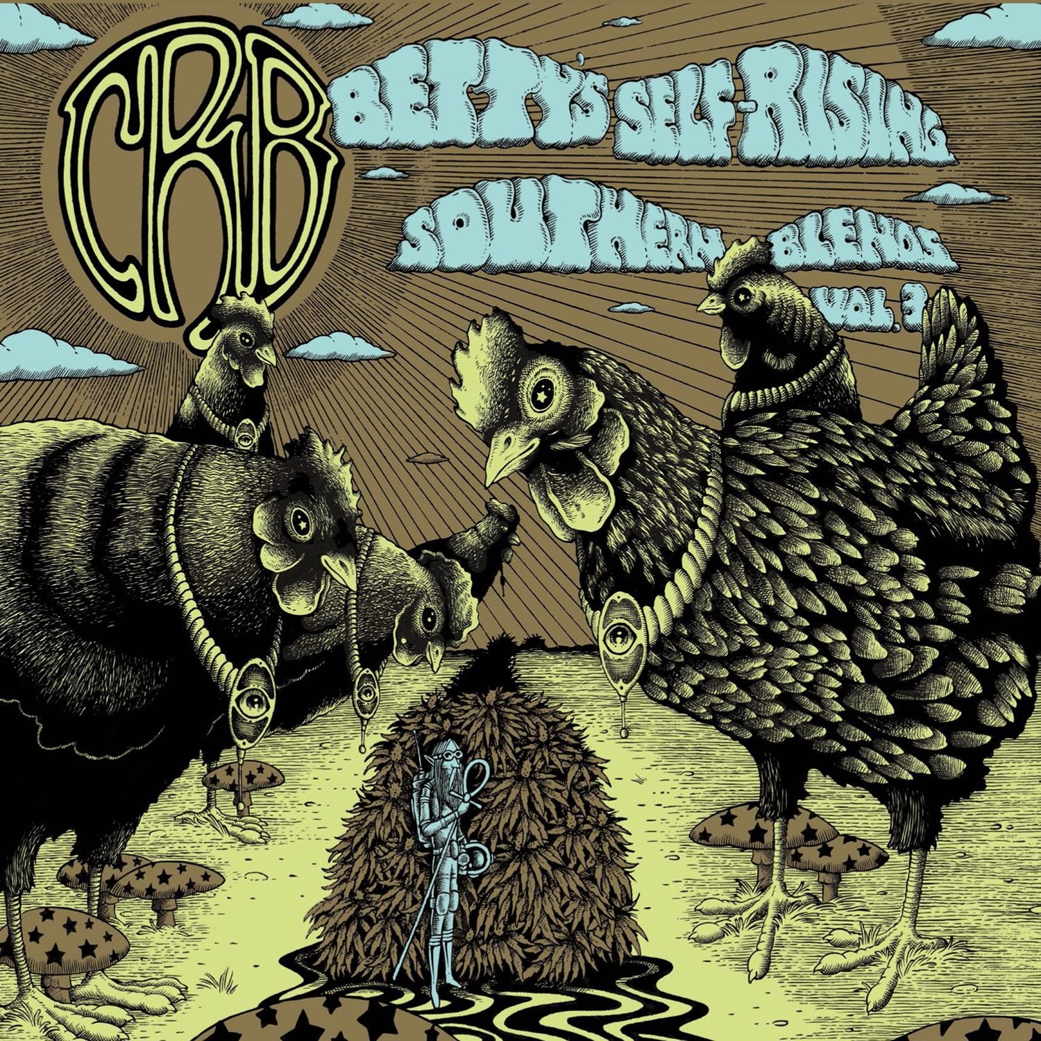 Chris Robinson Brotherhood - Bettys Self-Rising Southern Blends Vol. 3 3XLP