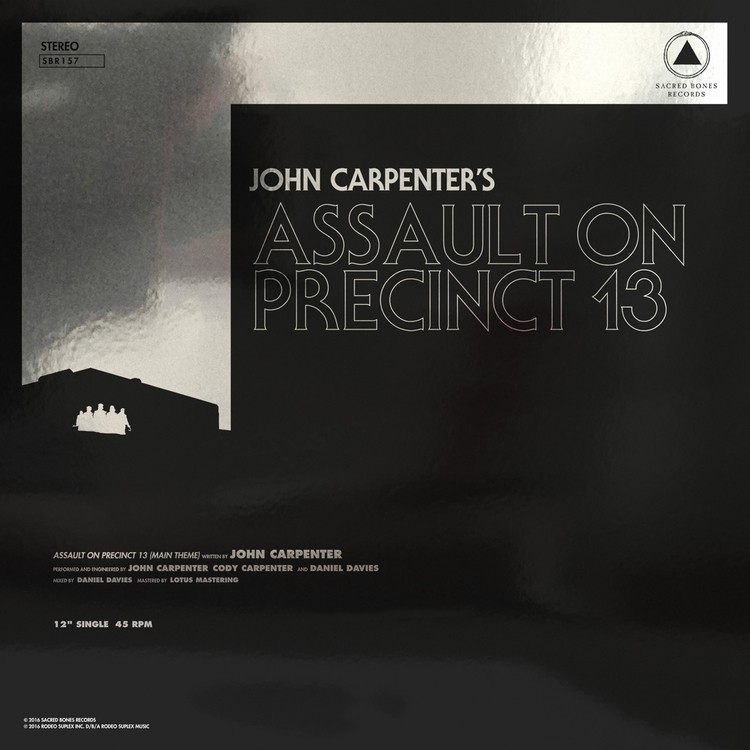 John Carpenter - Assault on Precinct 13 b/w The Fog EP