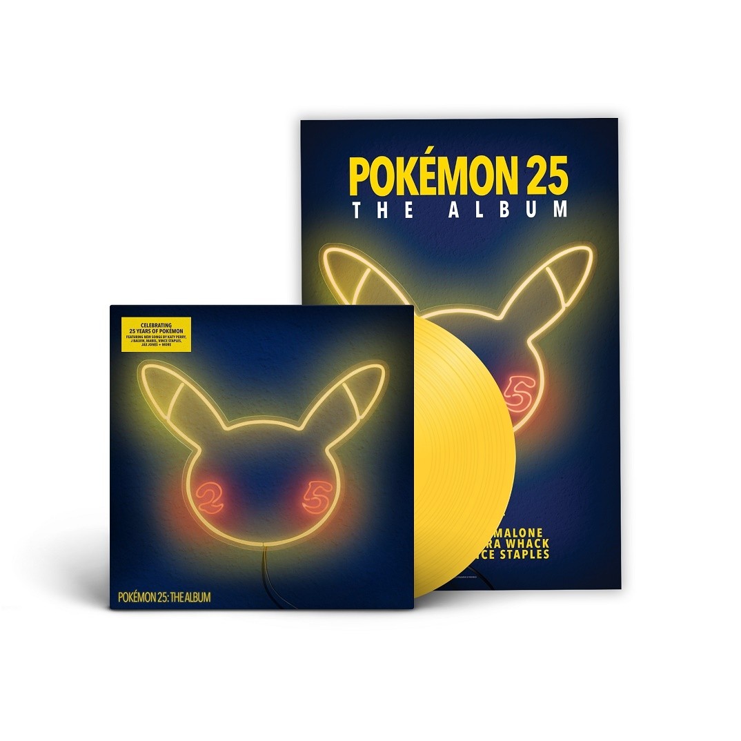 Various Artists - Pokemon 25: The Album (Colored)