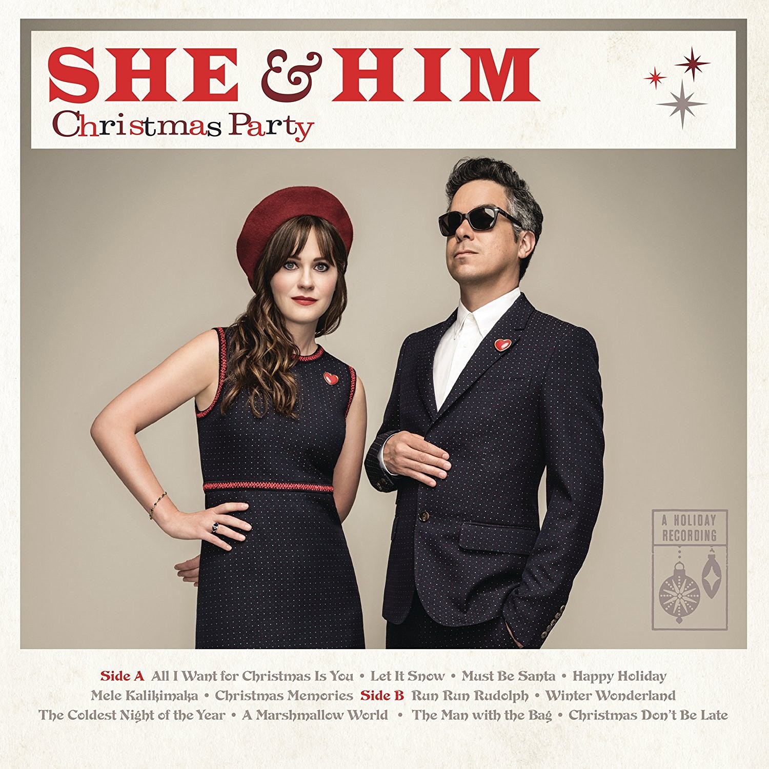 She & Him - Christmas Party LP