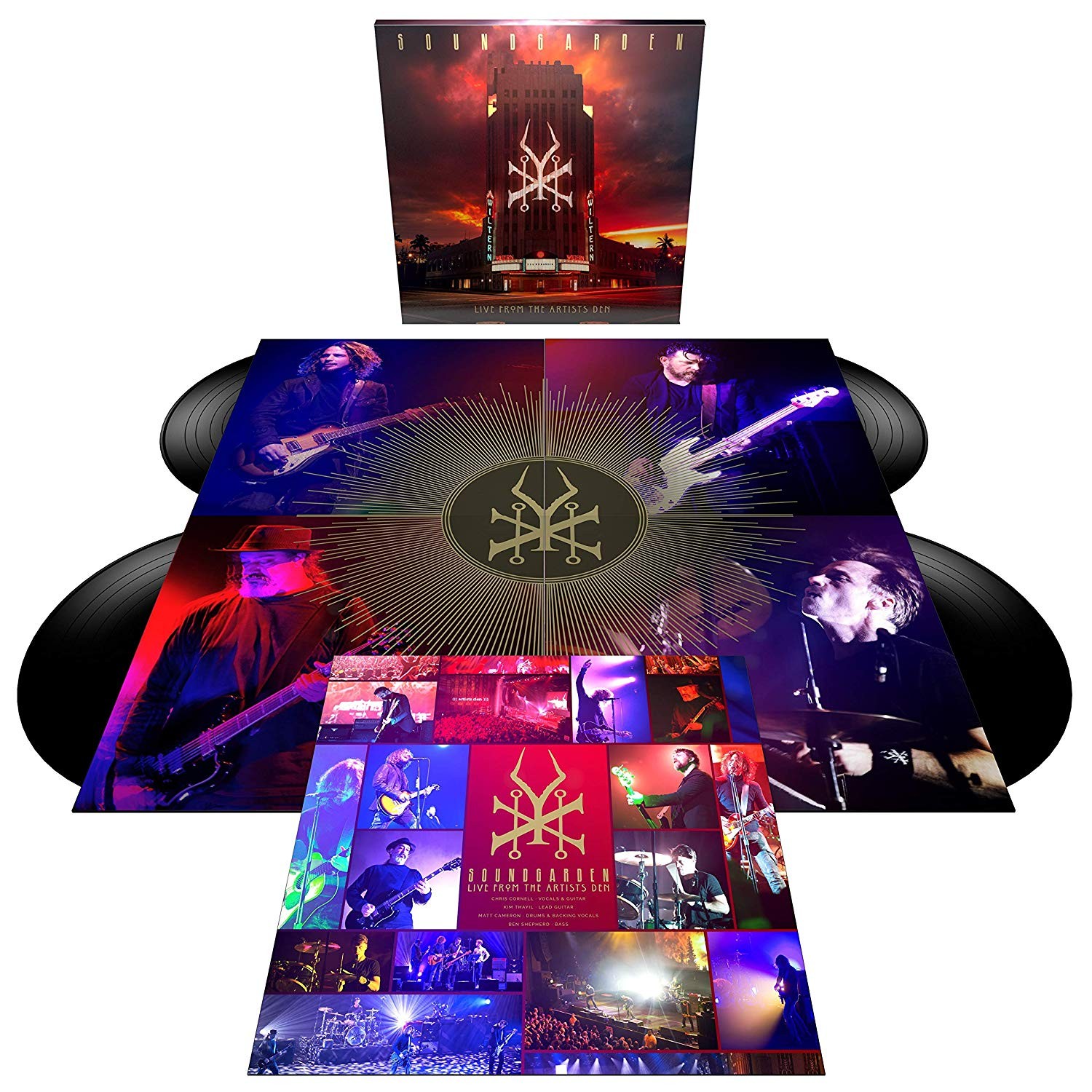 Soundgarden - Live From The Artists Den 4XLP Vinyl