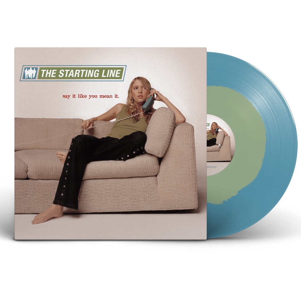 The Starting Line - Say It Like You Mean It (Blue/Green Haze) 2XLP