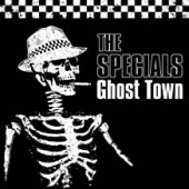 The Specials - Ghost Town (Black/White Splatter)