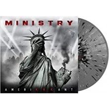Ministry -  Amerikkkant (Grey with Black/White Splatter)